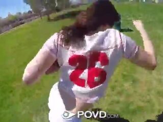 Povd çeýe brunet kylie quinn fucked thereafter football in the park