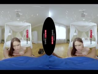 Realitylovers - stimulim me këmbë dhe qij në çorape të gjata virtual realitet seks kapëse