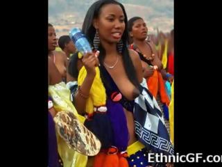 Nyata afrika gadis dari suku!