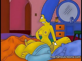 Marge simpsons gömd orgier