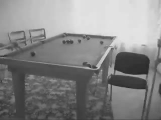 XXX hardcore sex clip in billiard room
